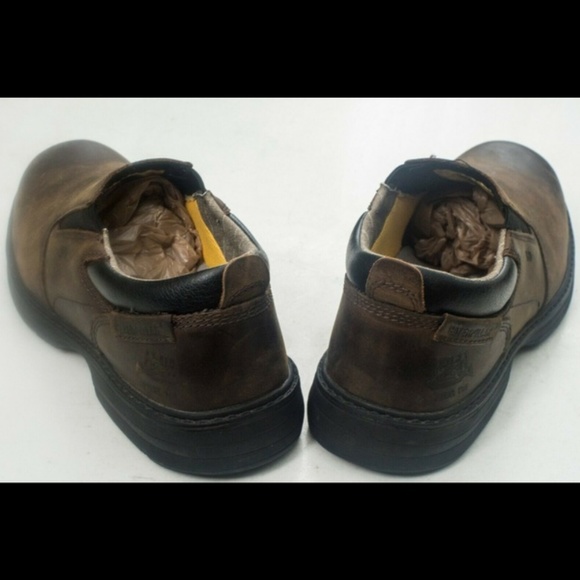 CAT CATERPILLAR Brown Leather Steel Toe ERGO main image 6